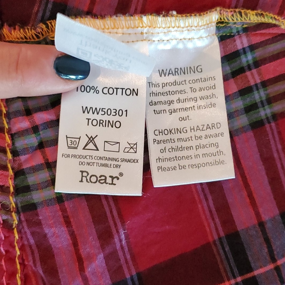 ROAR embellished shirt XL - Picture 10 of 10